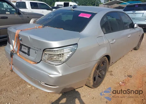 2008 BMW 528I из США, поврежденный, VIN WBANU53528CT18594